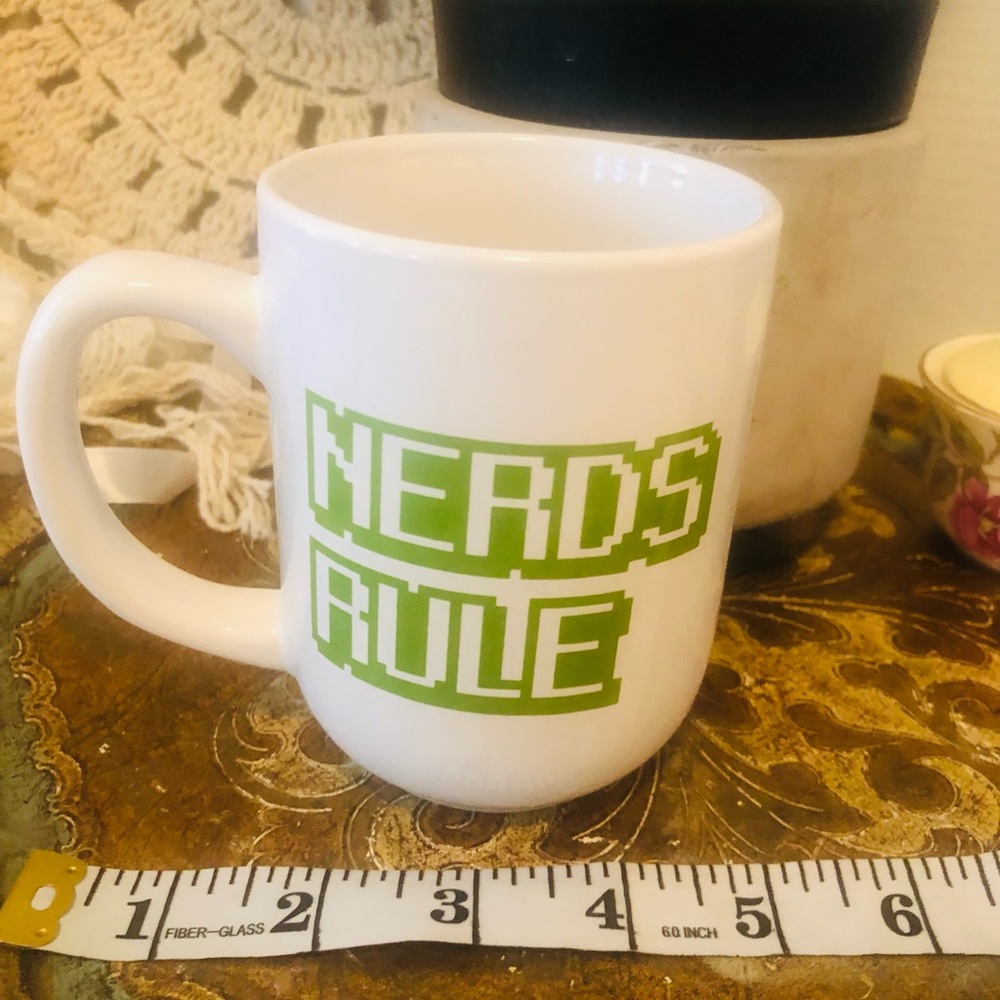NERDS RULE Cafe/ Tea Ceramic Mug - Picture 8 of 9